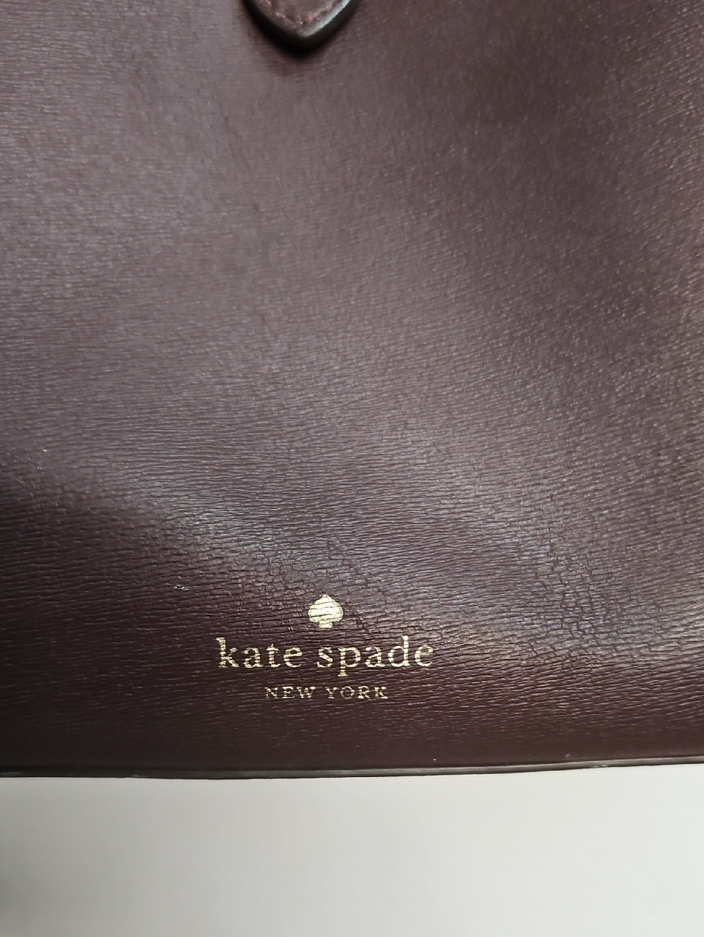 Kate Spade Kaci Chocolate Cherry Tote Shoulder Bag Sz 9x11 - Picture 2 of 8